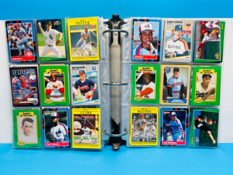 Photo 4 of 699113…450 mixed baseball trading cards in binder