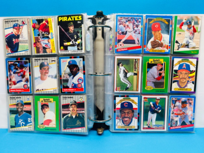 Photo 10 of 699113…450 mixed baseball trading cards in binder