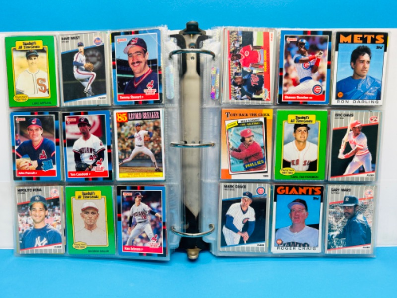 Photo 14 of 699113…450 mixed baseball trading cards in binder