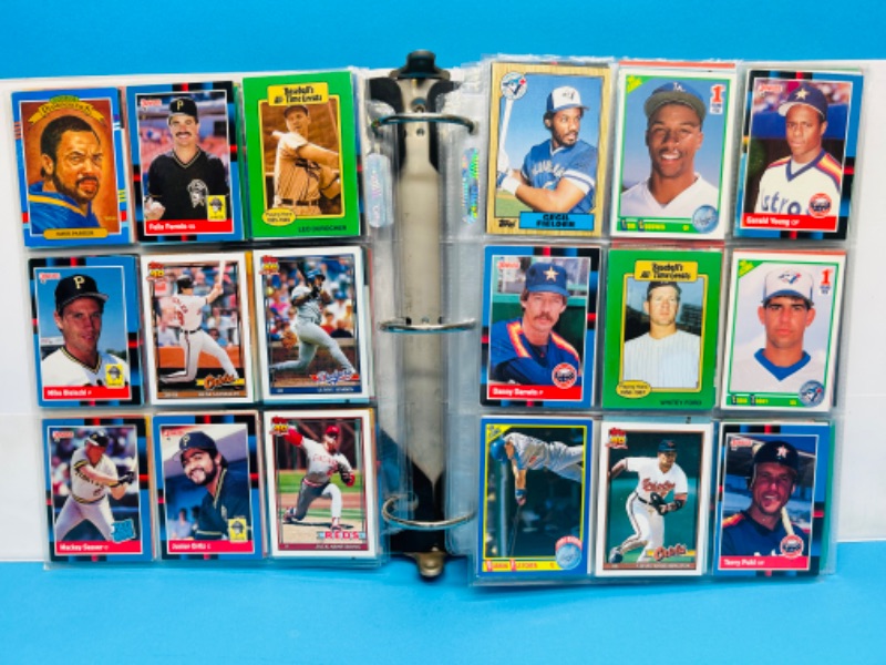 Photo 16 of 699113…450 mixed baseball trading cards in binder