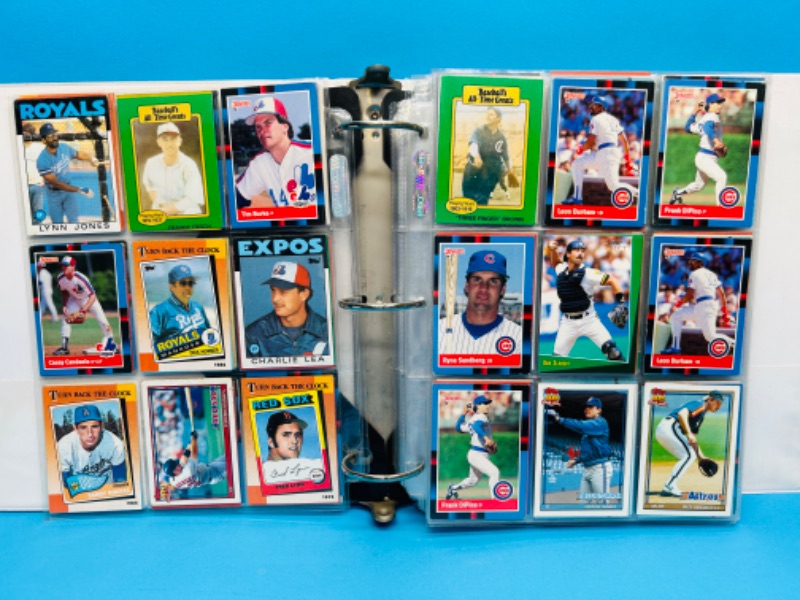 Photo 7 of 699113…450 mixed baseball trading cards in binder