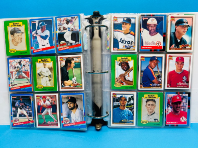 Photo 6 of 699113…450 mixed baseball trading cards in binder