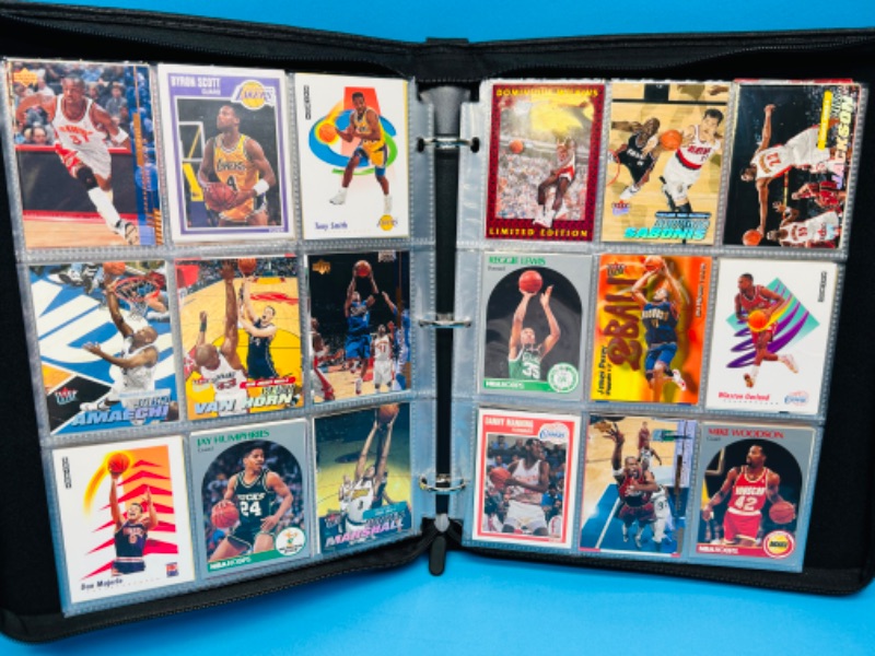 Photo 13 of 699114…252 mixed basketball trading cards in binder 