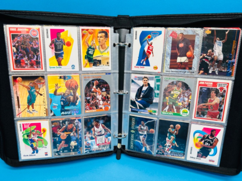 Photo 6 of 699114…252 mixed basketball trading cards in binder 