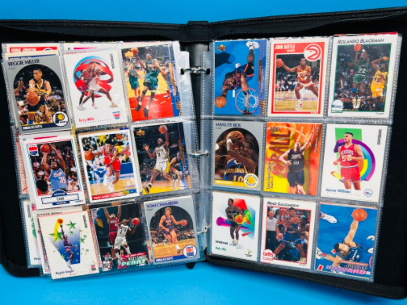 Photo 3 of 699114…252 mixed basketball trading cards in binder 