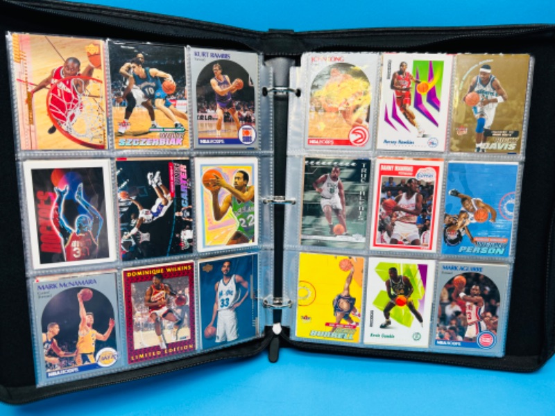 Photo 10 of 699114…252 mixed basketball trading cards in binder 