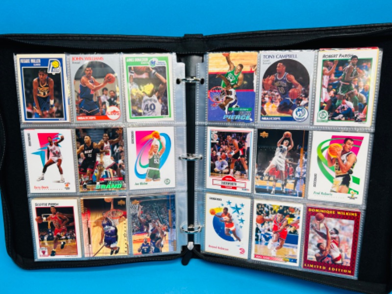 Photo 14 of 699114…252 mixed basketball trading cards in binder 