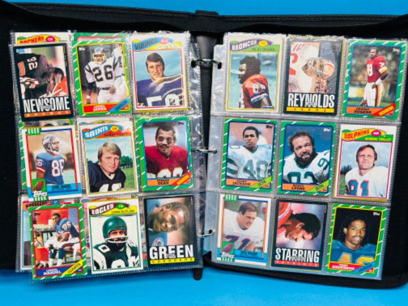 Photo 13 of 699115…252 mixed vintage football trading cards in binder -may have wear from age