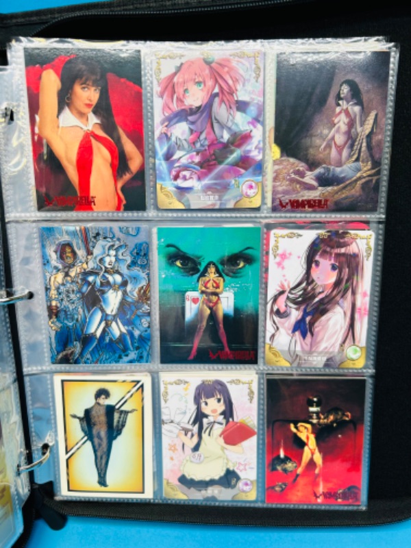 Photo 11 of 699117…final sale no returns no refunds-153 mixed sexy Vampirella, lady death, and Asian Anime cards in binder