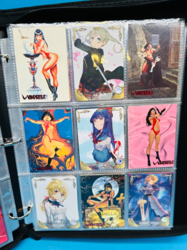 Photo 14 of 699117…final sale no returns no refunds-153 mixed sexy Vampirella, lady death, and Asian Anime cards in binder