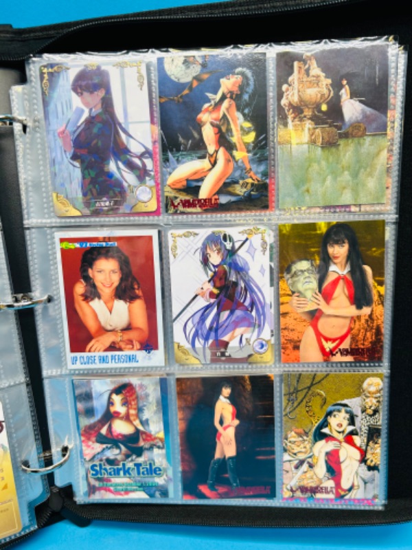 Photo 6 of 699117…final sale no returns no refunds-153 mixed sexy Vampirella, lady death, and Asian Anime cards in binder