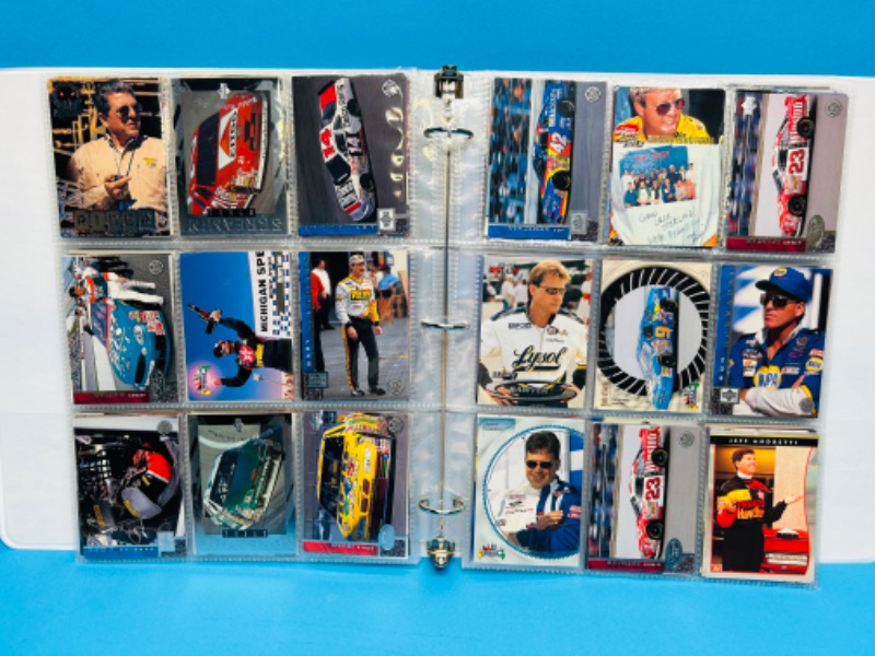 Photo 12 of 699118…234 mixed NASCAR cards and 2 magazines in binder