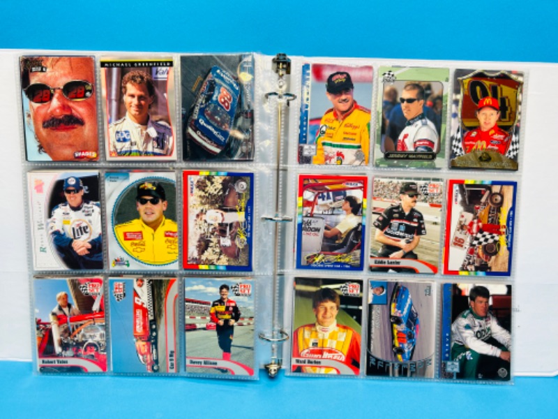 Photo 14 of 699119…252 mixed NASCAR cards and magazine in binder 