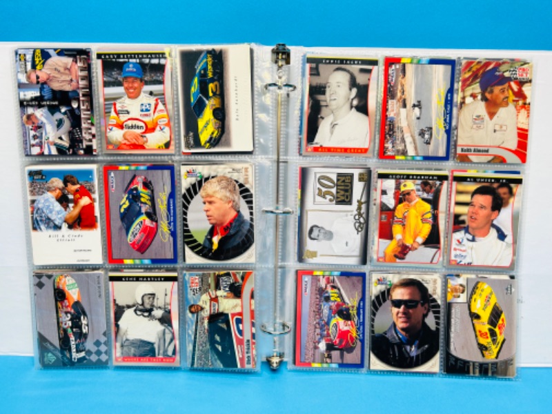 Photo 13 of 699119…252 mixed NASCAR cards and magazine in binder 