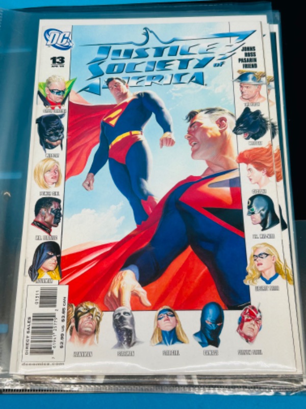 Photo 11 of 699120…10 justice league and society comics in binder-see photos 