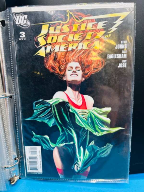 Photo 5 of 699121… 9 justice league and society of America comics in binder-see photos 