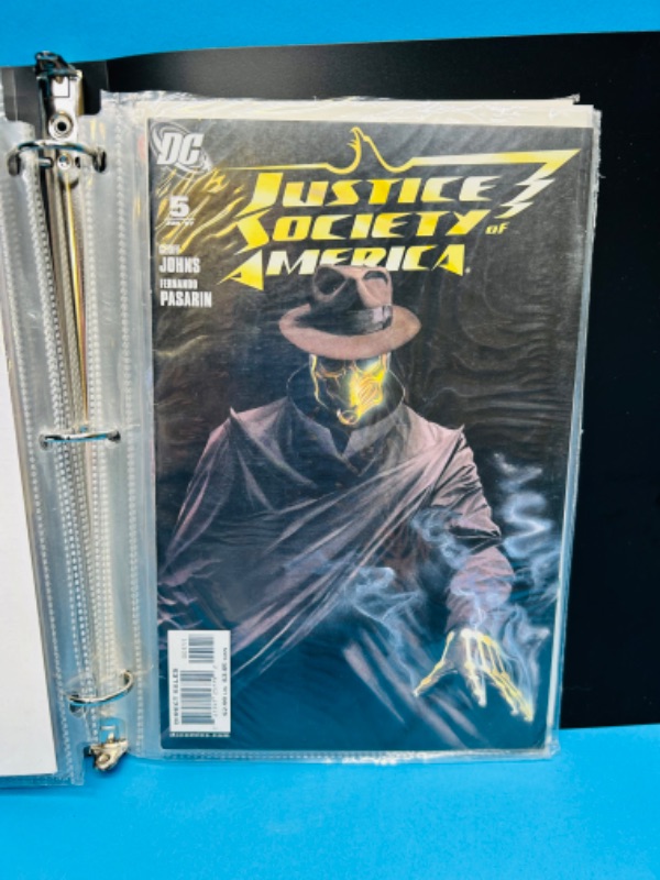 Photo 3 of 699121… 9 justice league and society of America comics in binder-see photos 