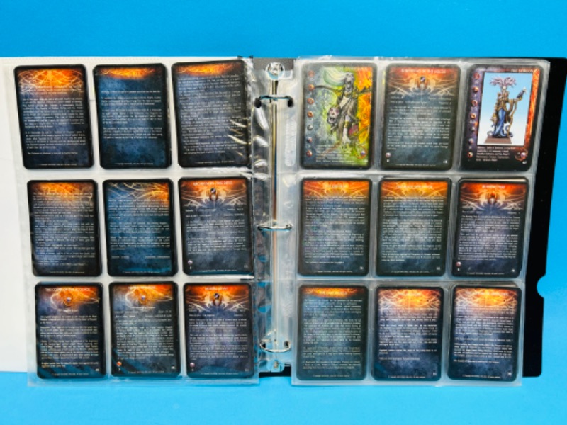 Photo 3 of 699122…80 Rackham Confrontation game cards in binder 