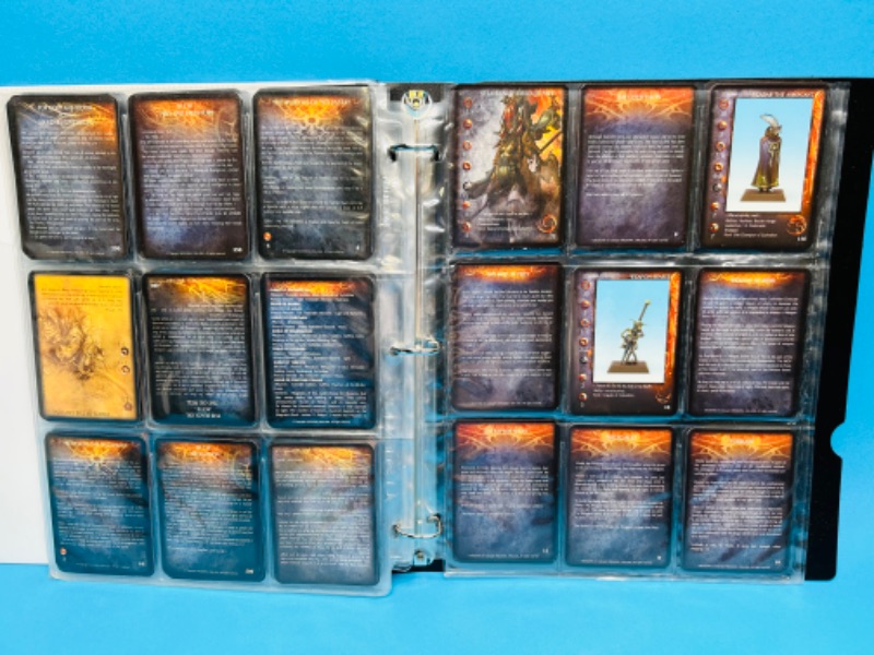 Photo 6 of 699123… 81 Rackham Confrontation game cards in binder 