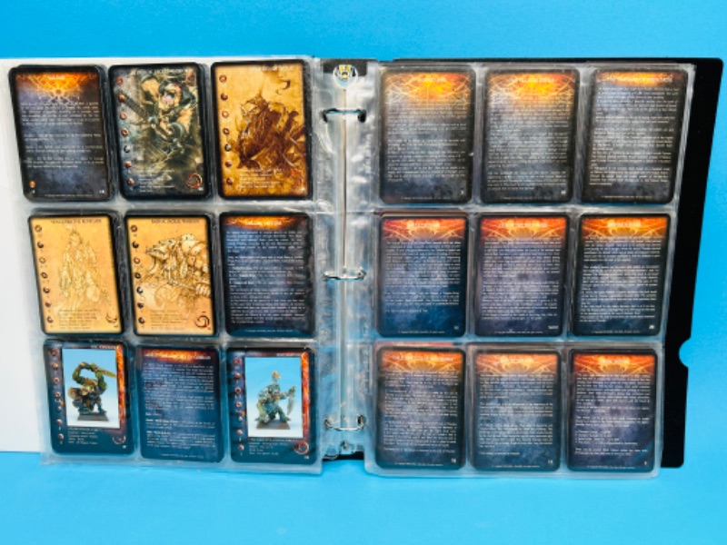 Photo 5 of 699123… 81 Rackham Confrontation game cards in binder 