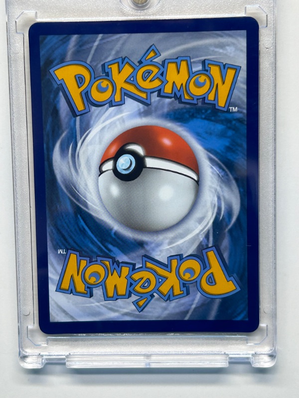 Photo 3 of 669136…Pokémon holo Celebi card 009/185 in  hard plastic case