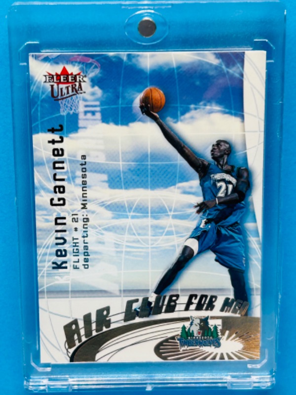 Photo 1 of 6691430…fleer ultra Kevin Garnett card 7 in  hard plastic case