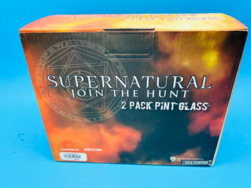 Photo 2 of 699147…2 pack Supernatural pint glasses 