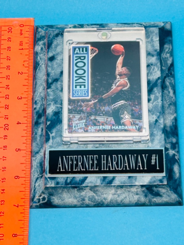 Photo 2 of 699150…7 x 5” Anfernee Hardaway Rookie plaque 