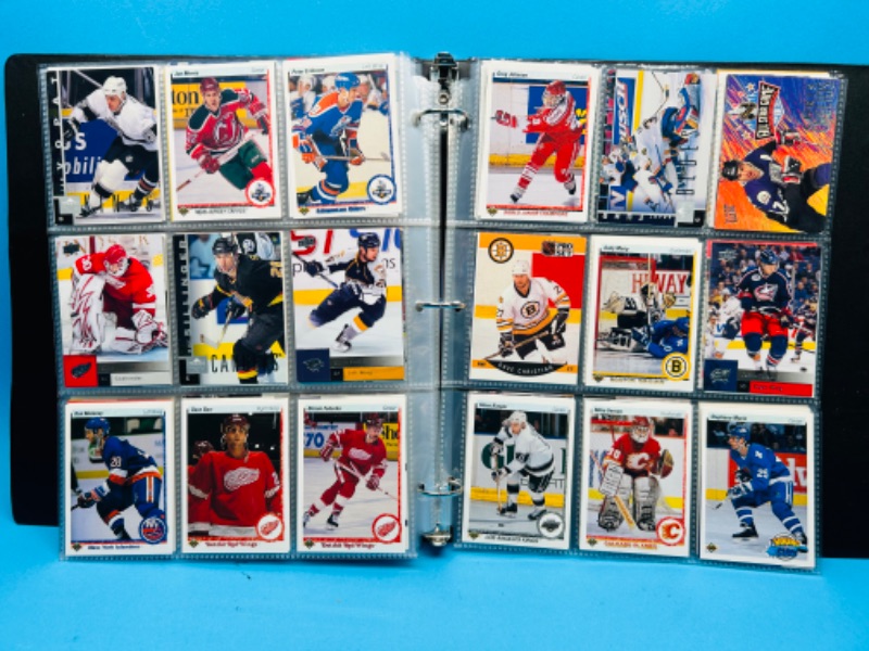 Photo 13 of 699153…270 mixed hockey cards in binder