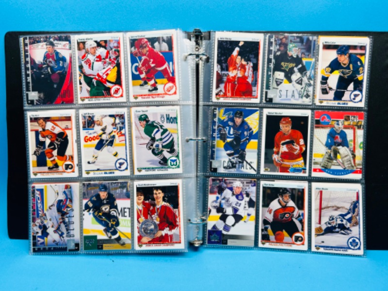 Photo 7 of 699153…270 mixed hockey cards in binder