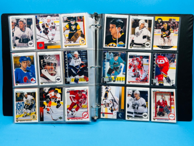 Photo 8 of 699153…270 mixed hockey cards in binder