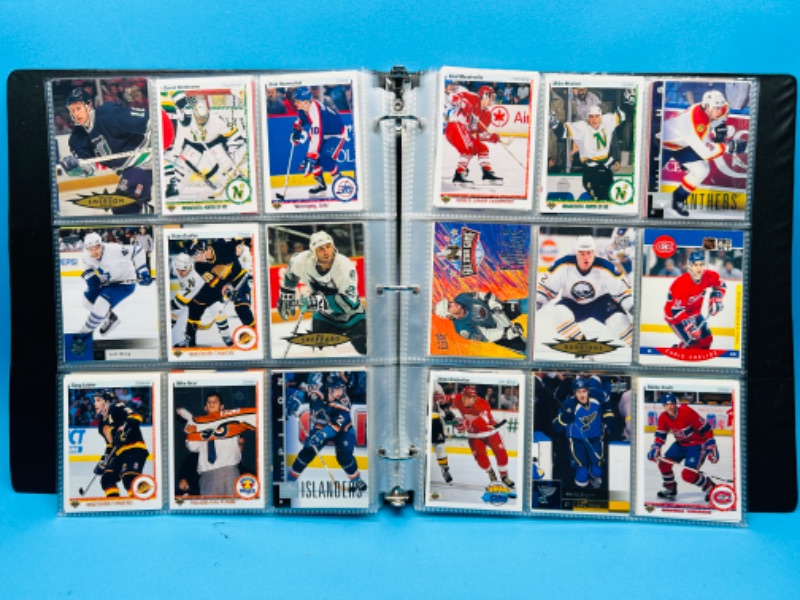 Photo 9 of 699153…270 mixed hockey cards in binder