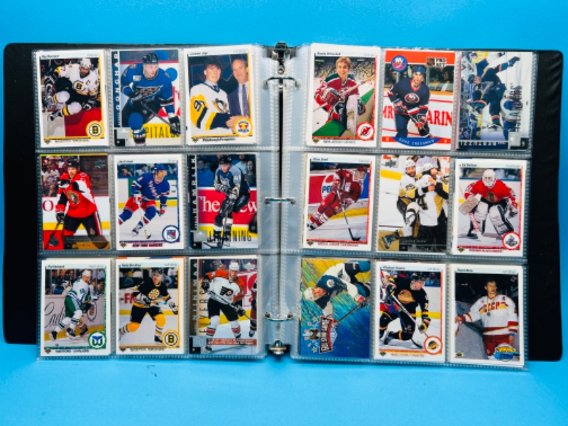 Photo 12 of 699153…270 mixed hockey cards in binder