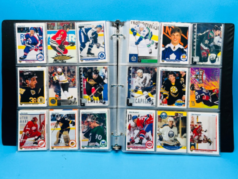 Photo 4 of 699153…270 mixed hockey cards in binder