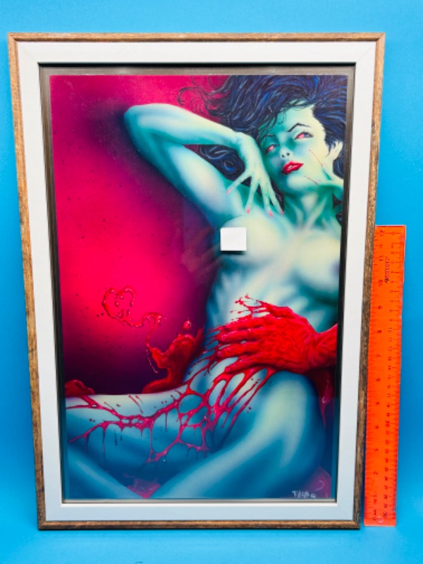 Photo 1 of 699188…19 x 13” Tim Vigil framed art print