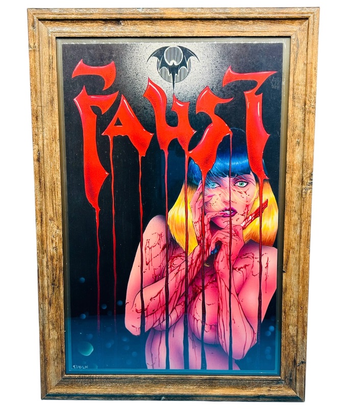 Photo 1 of 699189…14 x 19” famed Tim Vigil Faust  art print 1988