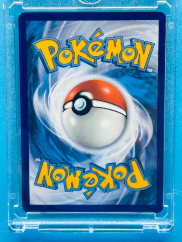 Photo 2 of 699203…Pokémon Pikachu card 049/203  in hard plastic case 