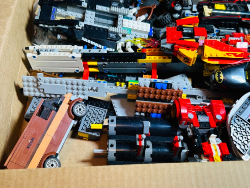 Photo 6 of 699209…misc LEGO pieces and vehicle parts- incomplete 