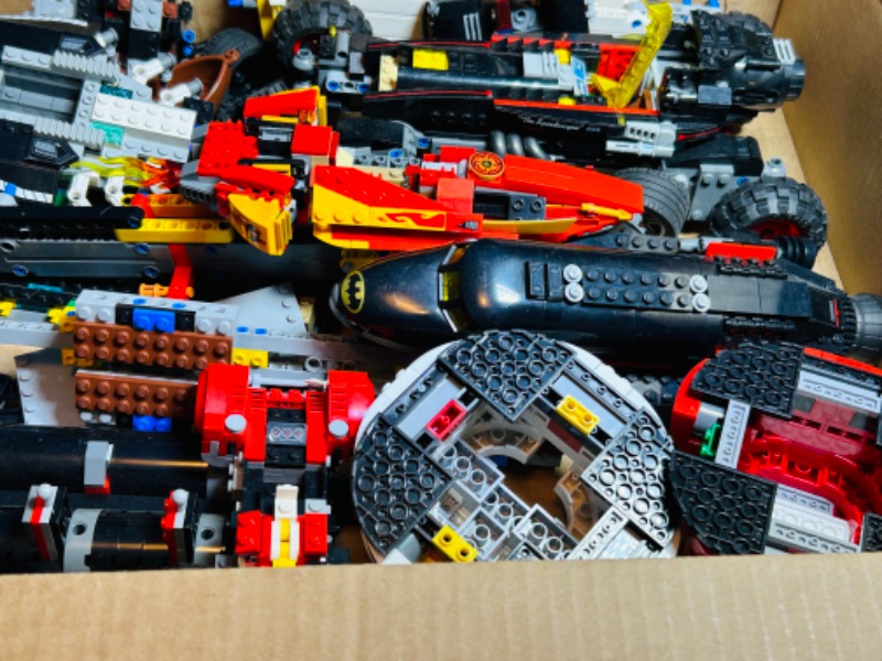 Photo 5 of 699209…misc LEGO pieces and vehicle parts- incomplete 