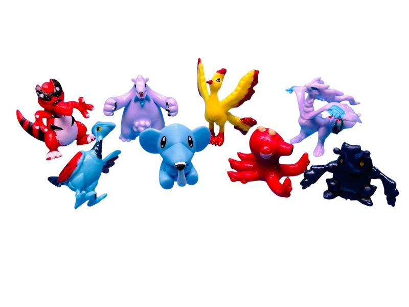 Photo 1 of 699215… 8 Pokémon RL pvc mini figures 