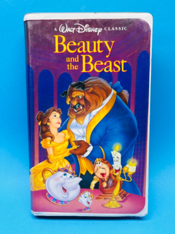 Photo 2 of 699238…vintage Disney beauty and the beast VHS tape movie  black diamond movie 