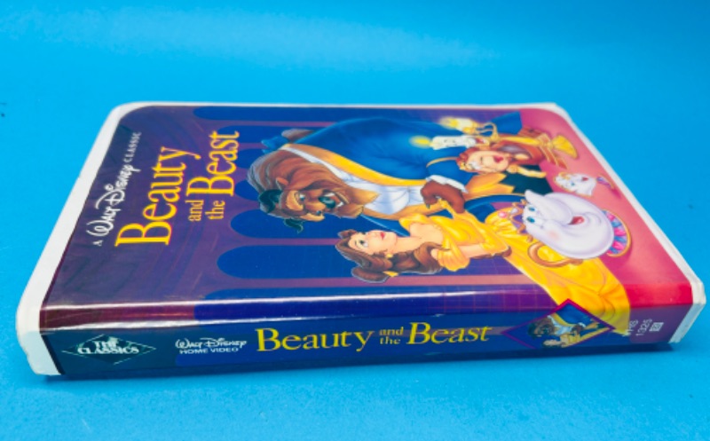 Photo 1 of 699238…vintage Disney beauty and the beast VHS tape movie  black diamond movie 