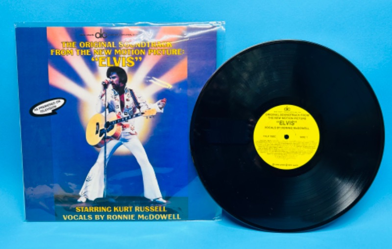 Photo 1 of 699240…Elvis motion picture soundtrack vinyl record starring Kurt Russell