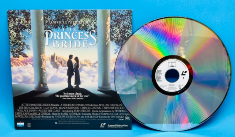 Photo 1 of 699244…The Princess Bride laser video disc