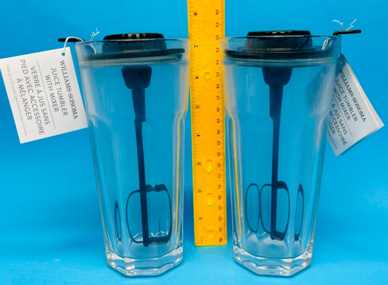 Photo 1 of 699252…2 Williams-Sonoma juice tumbler with mixer
