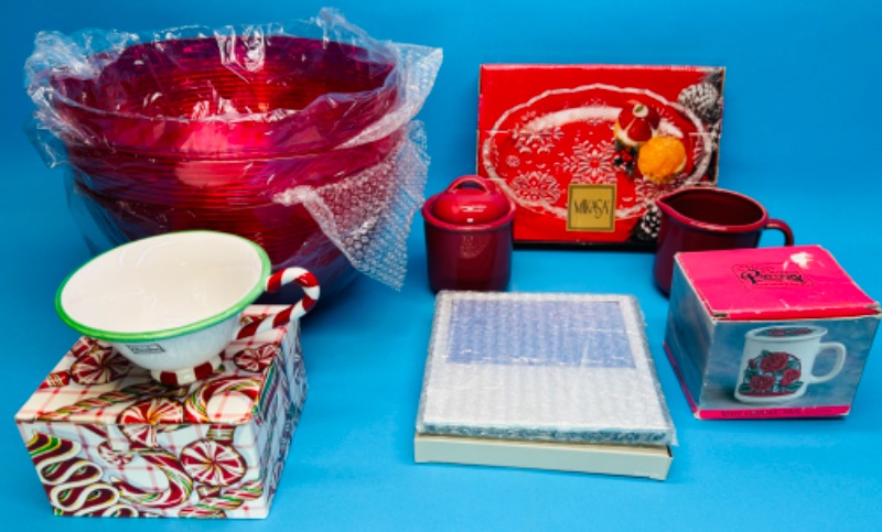 Photo 1 of 699285…new kitchen items-large bowls, mugs, platter, pic frame 