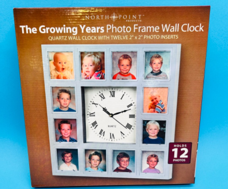 Photo 1 of 699291…photo frame wall clock