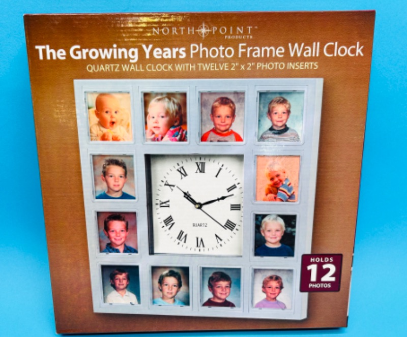Photo 1 of 699292… photo frame wall clock