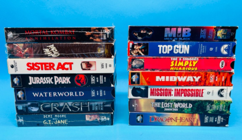 Photo 1 of 699305…14 VHS movies 