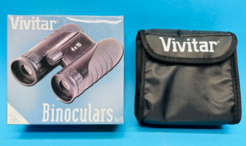 Photo 1 of 699311…Vivitar 4x15 binoculars 